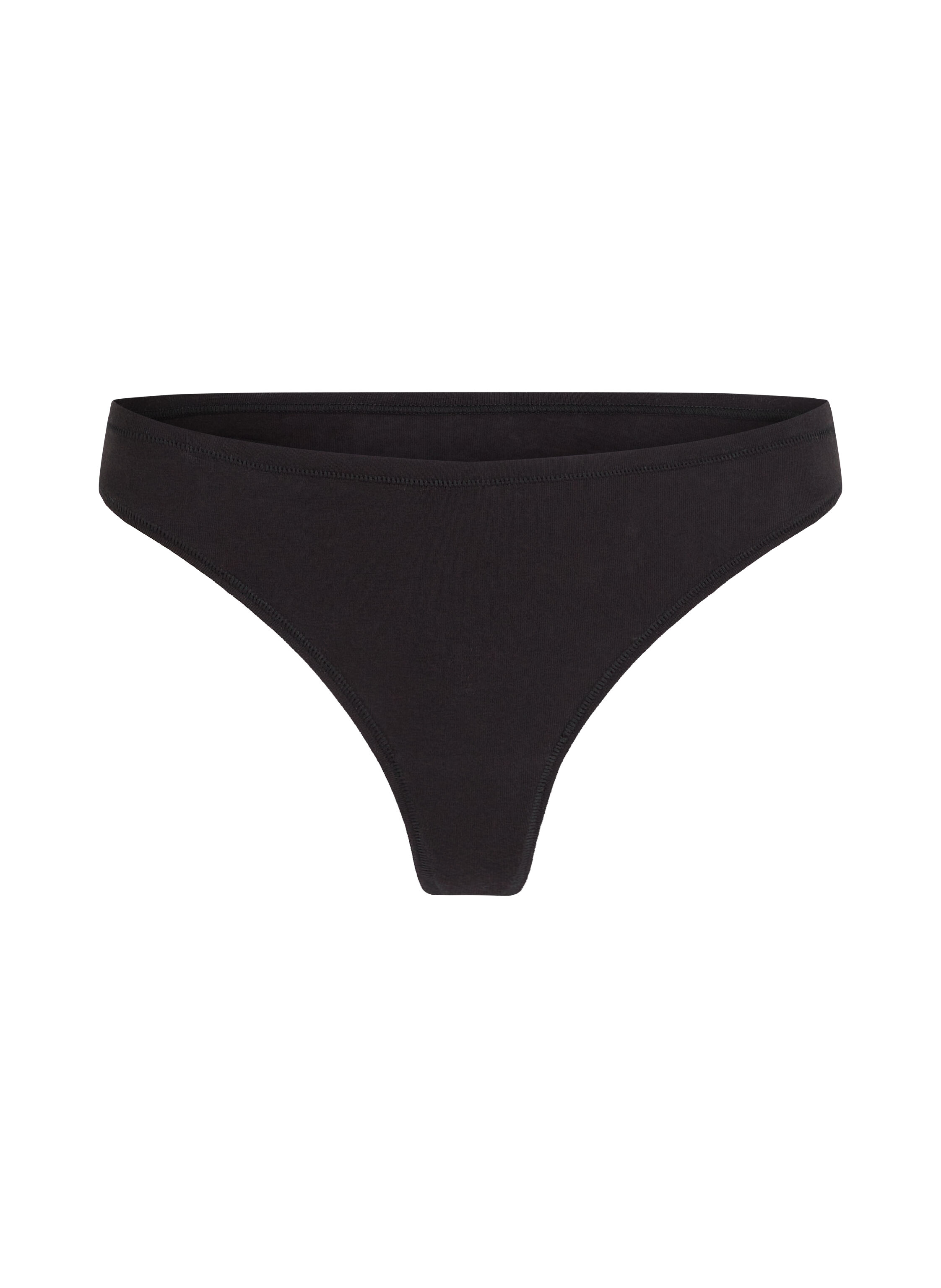Tanga de Algod&oacute;n Kira, Negro