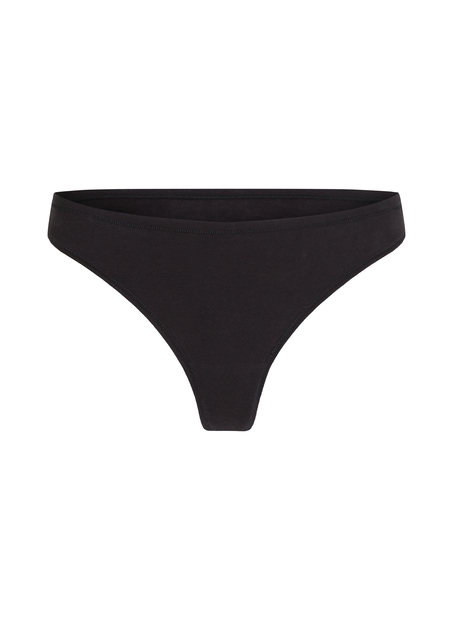 Tanga de Algodón Kira, Negro