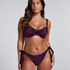 Top de bikini Costa, Morado