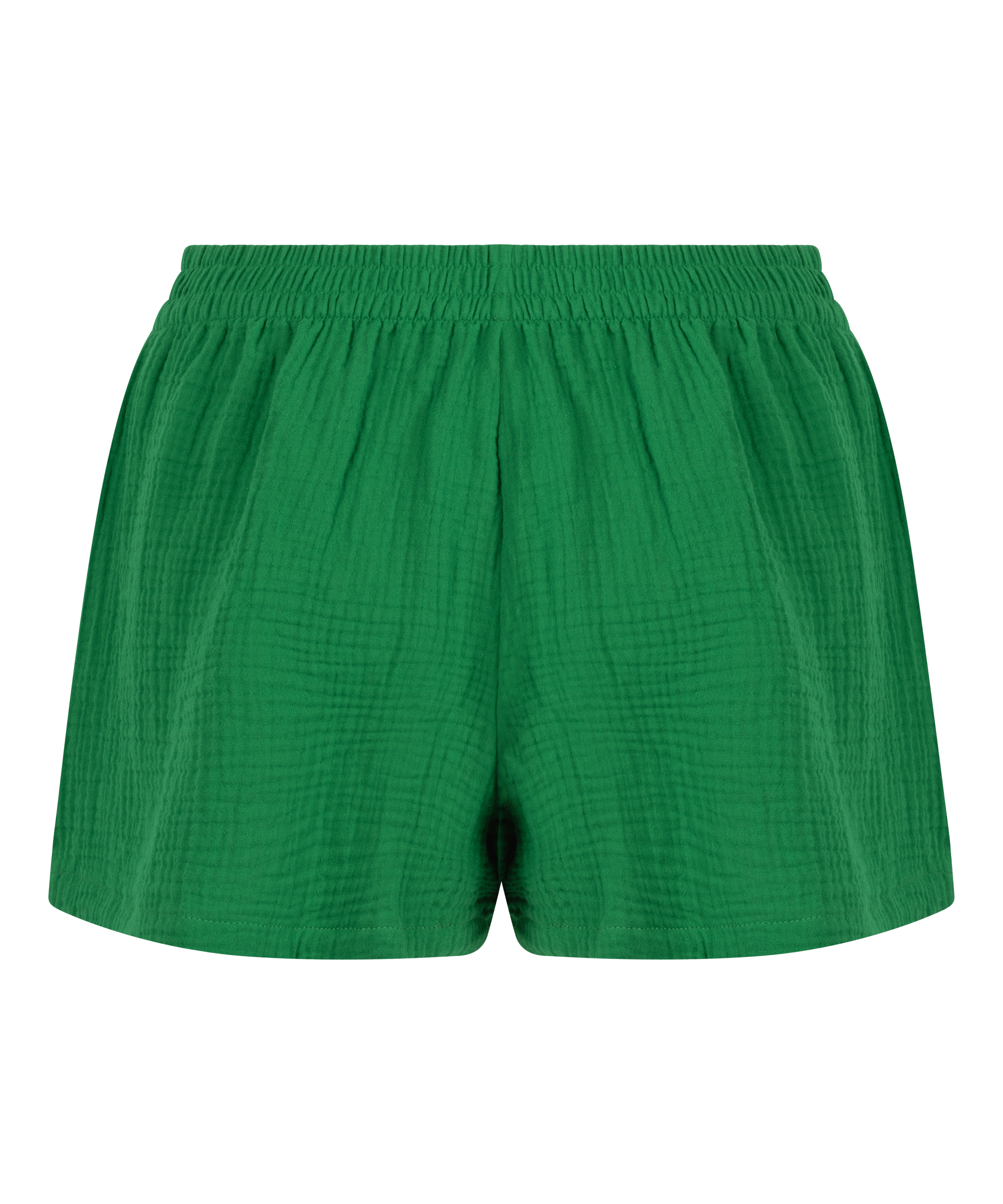 Short de muselina, Verde, main