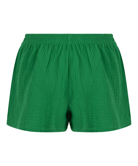 Short de muselina, Verde