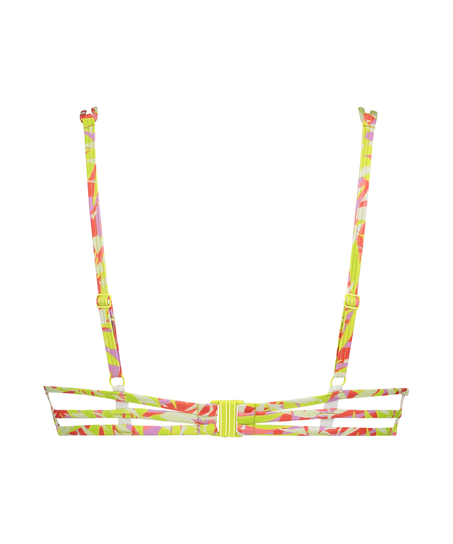 Top de bikini push-up acolchado Marrakesh, Verde