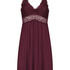 Vestido lencero Nora Lace, Morado