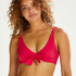 Top de bikini no preformado Luxe, Rosa