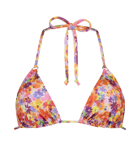 Parte de arriba de bikini Tiki, Naranja