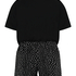 Conjunto de pijama, Negro