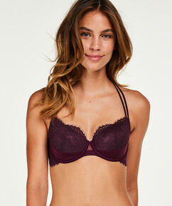 Sujetador de aros preformado Malou, Morado