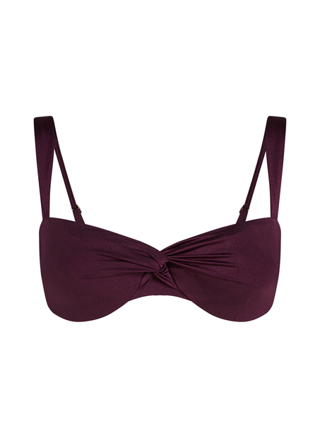 Top de bikini Costa, Morado