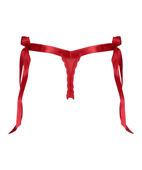 Tanga extra bajo Berry, Rojo