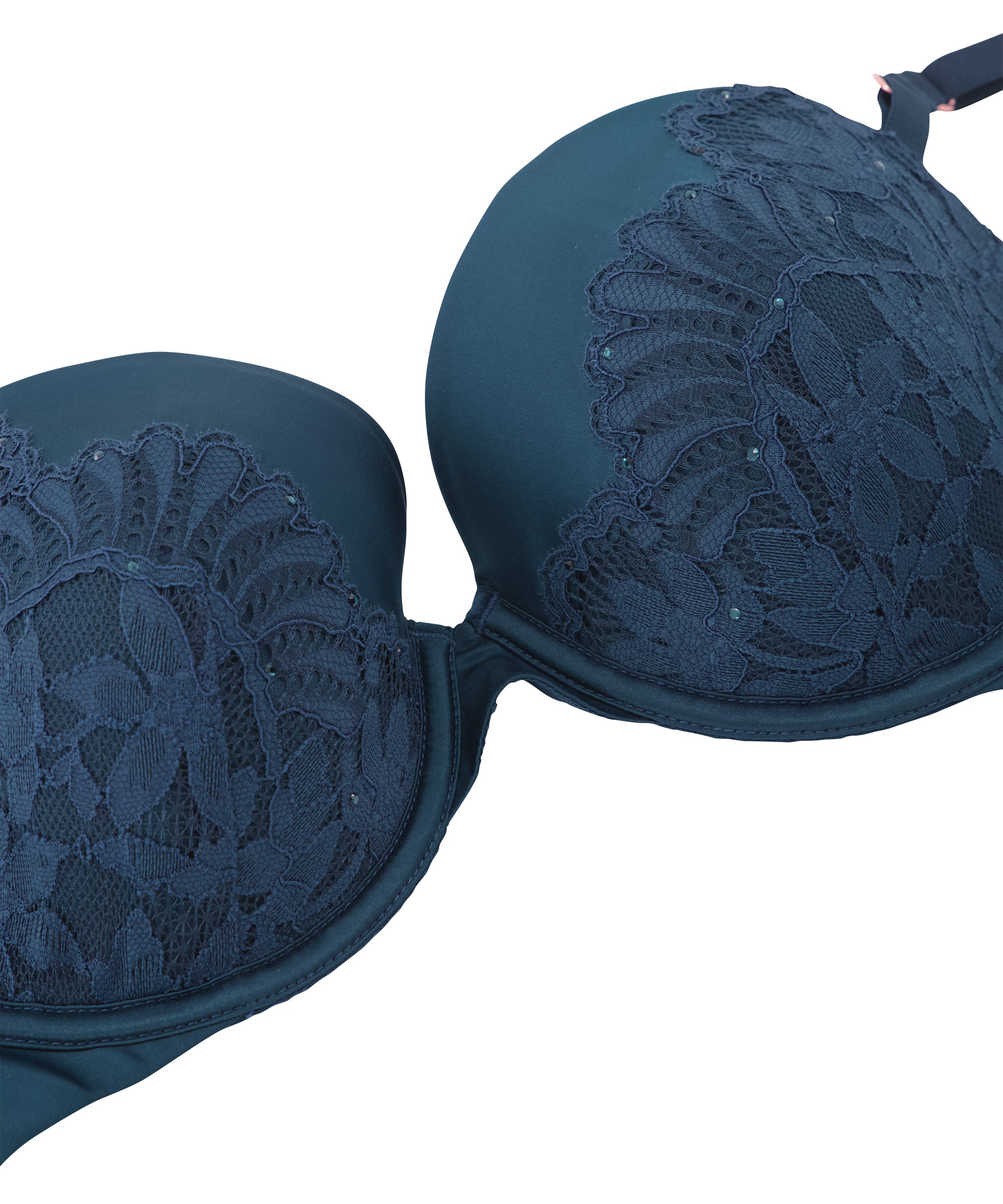 Sujetador de aros preformado Josien, Azul, main