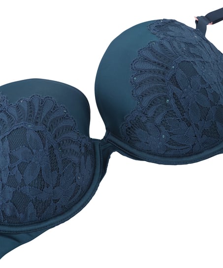 Sujetador de aros preformado Josien, Azul