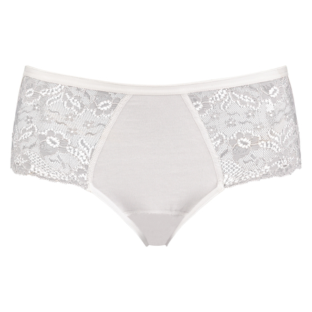 Superslip Lace Midi, Blanco