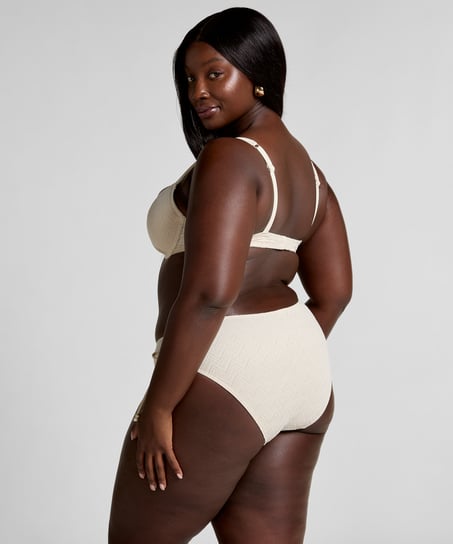 Braguita de bikini Crochet, Blanco