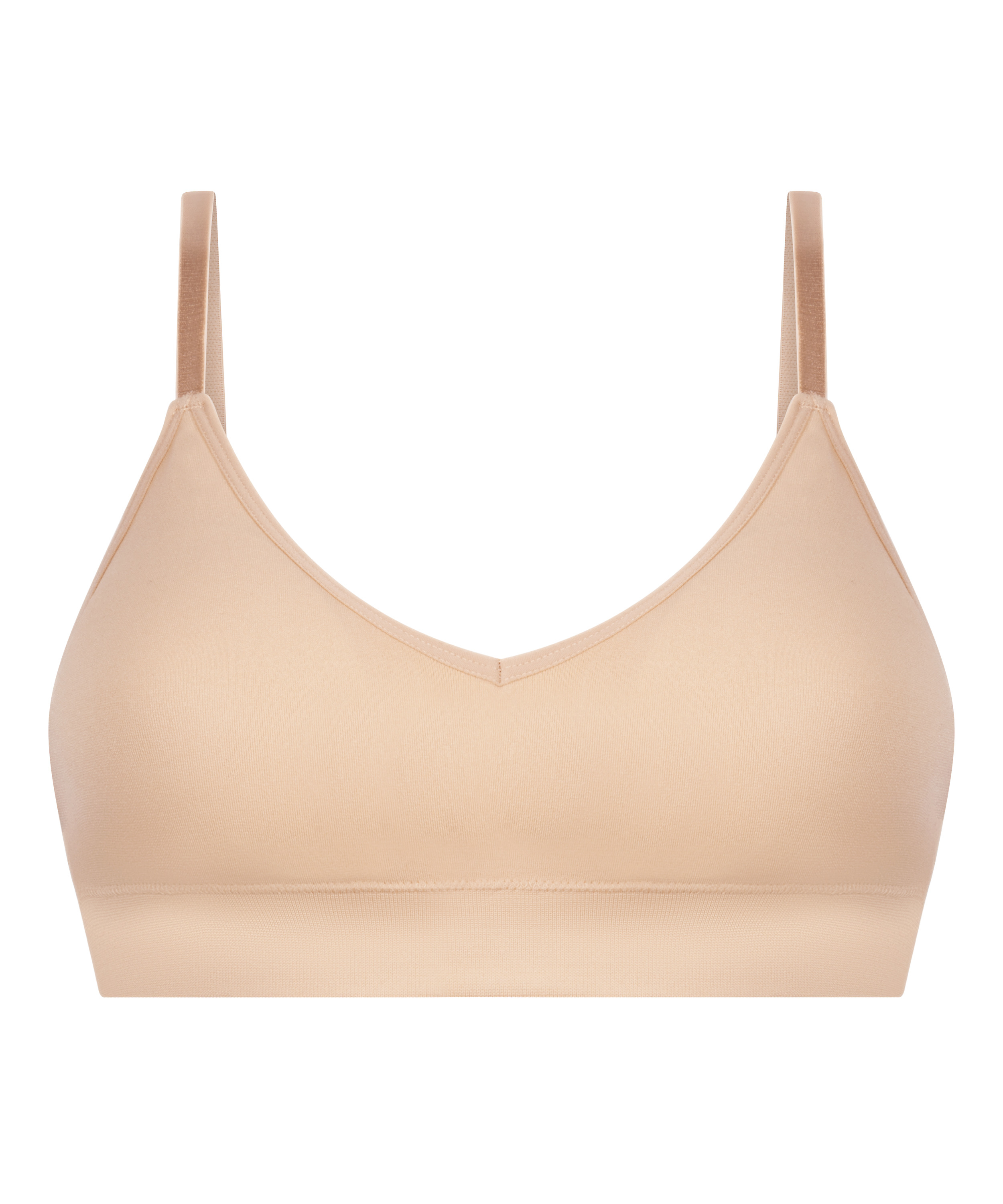 Bralette triangular Dide, Beige, main