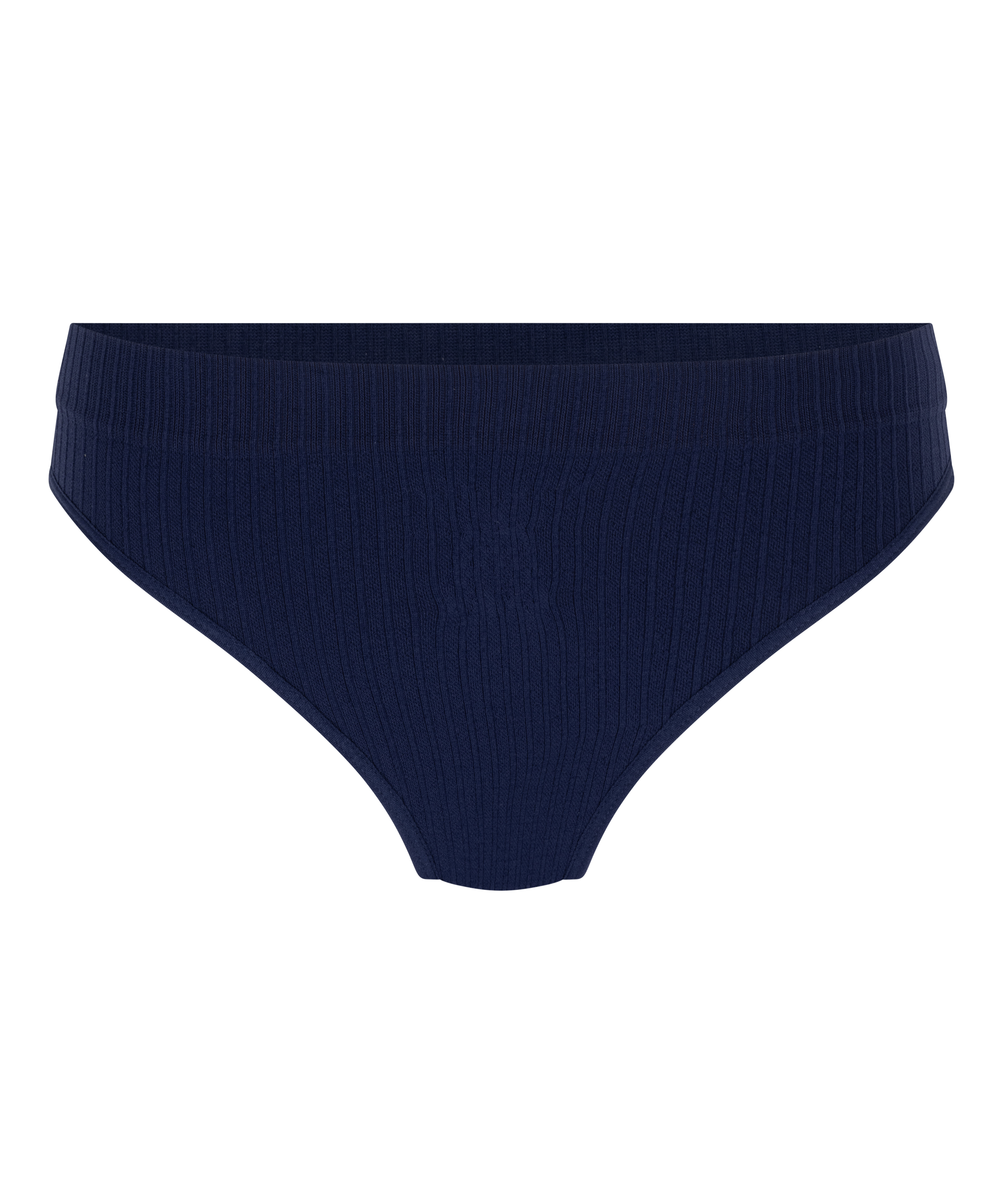 Tanga de tiro alto Dianne, Azul, main