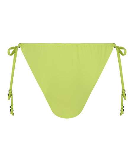 Braguita de bikini de pernera alta Wild, Verde