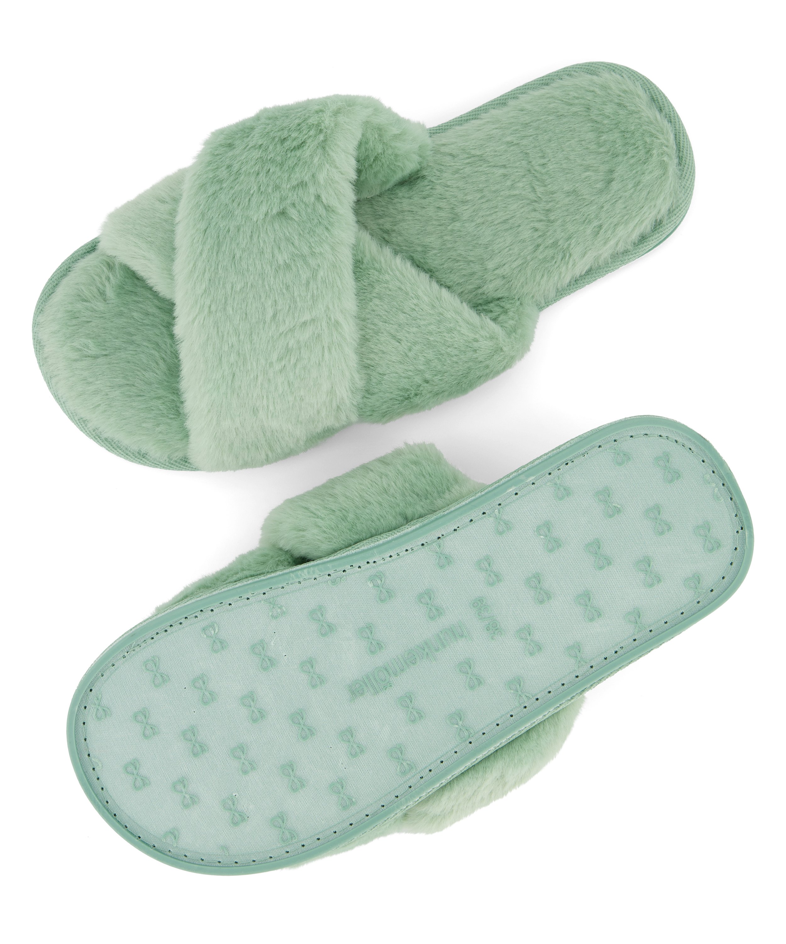 Pantuflas Lia, Verde, main