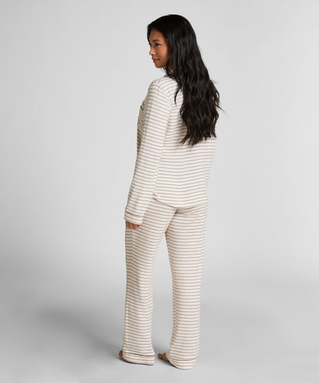 Pantalón de jersey Essential, Blanco