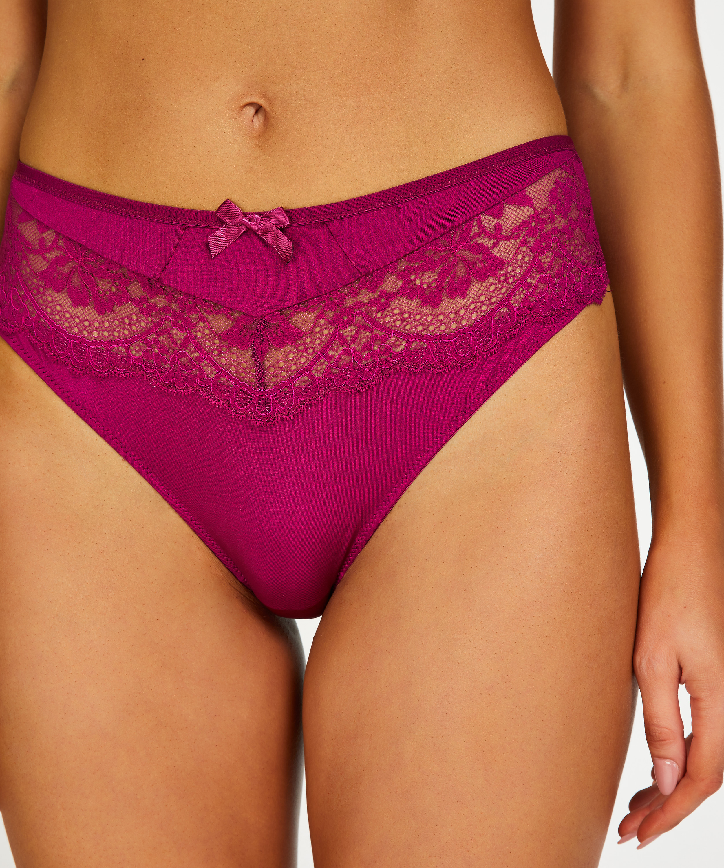 Tanga de tiro alto Georgia, Morado, main