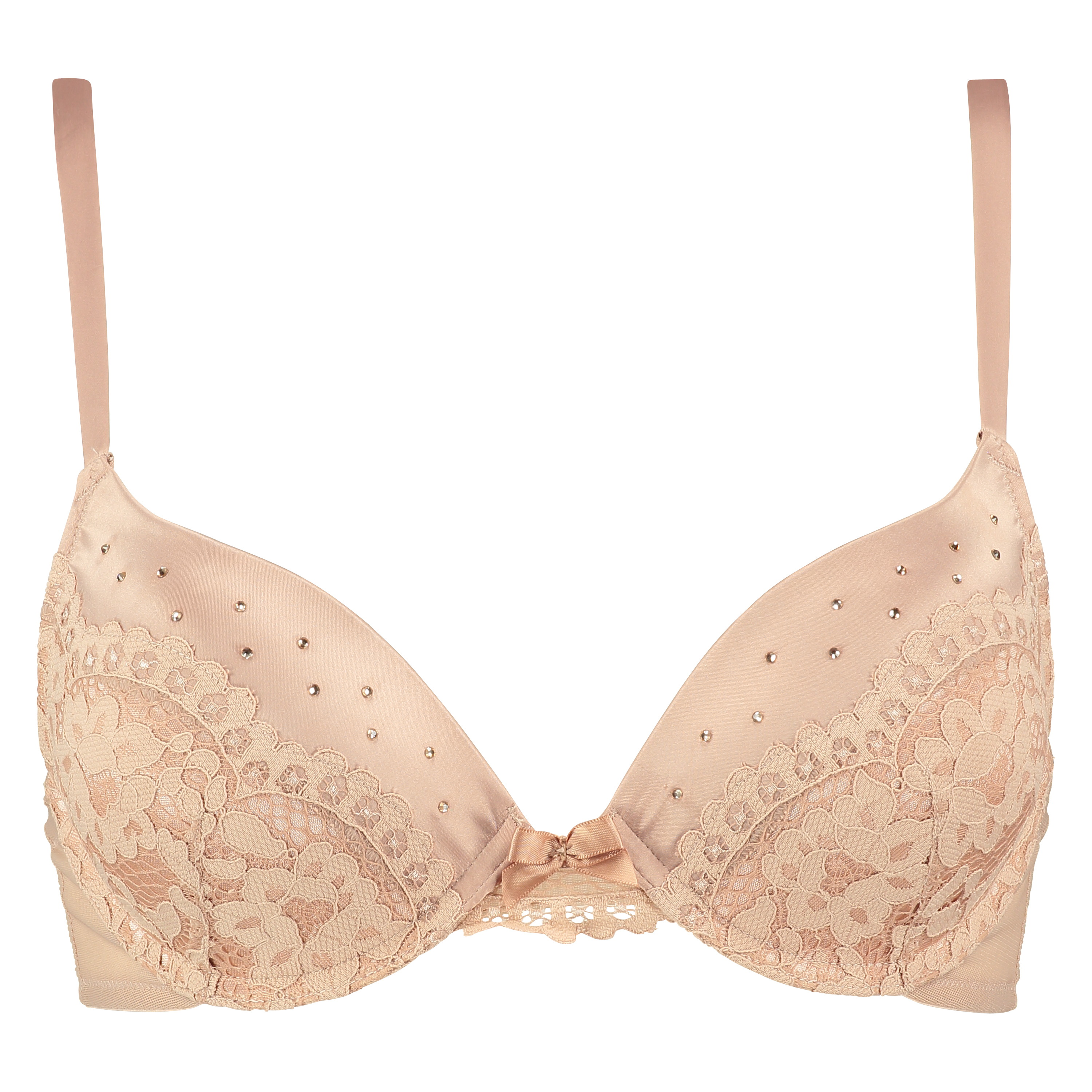 Sujetador push-up de aros preformado Paloma, Beige, main