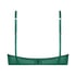 Sujetador longline con aros preformado de media copa Iggy, Verde
