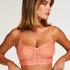 Bralette longline Sexi Mesh, Naranja