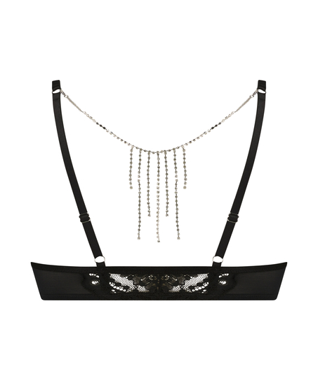 Sujetador de aros preformado Samantha, Negro