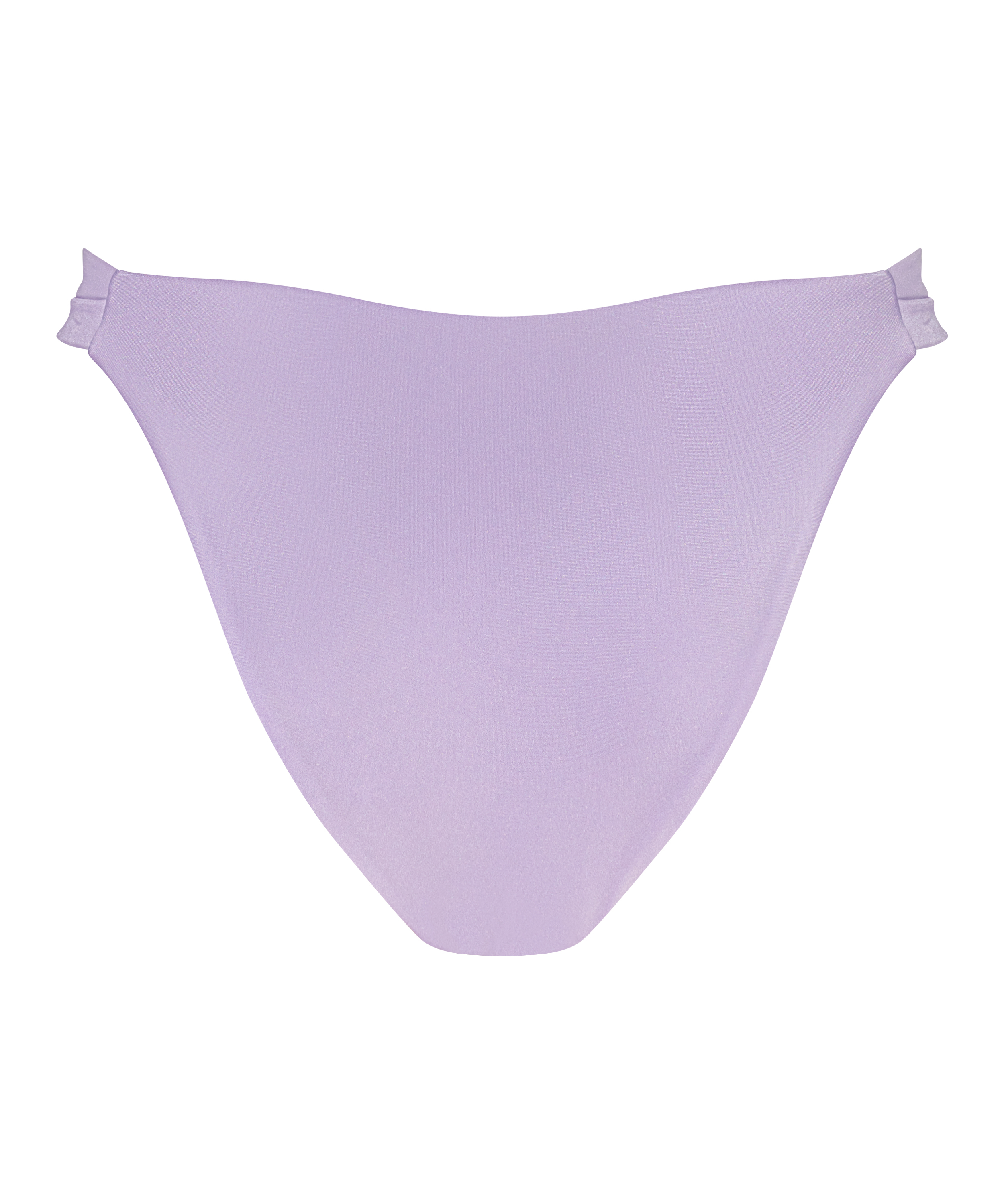 Braguita de bikini de pierna alta con anillas Aruba, Morado, main