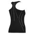 Camiseta sin mangas redonda HKMX, Negro