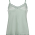 Camiseta top Velours Lace, Verde