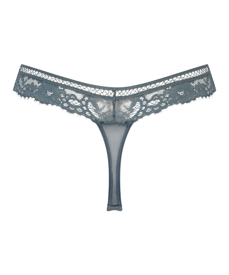 Tanga extrabaja Gianni, Azul