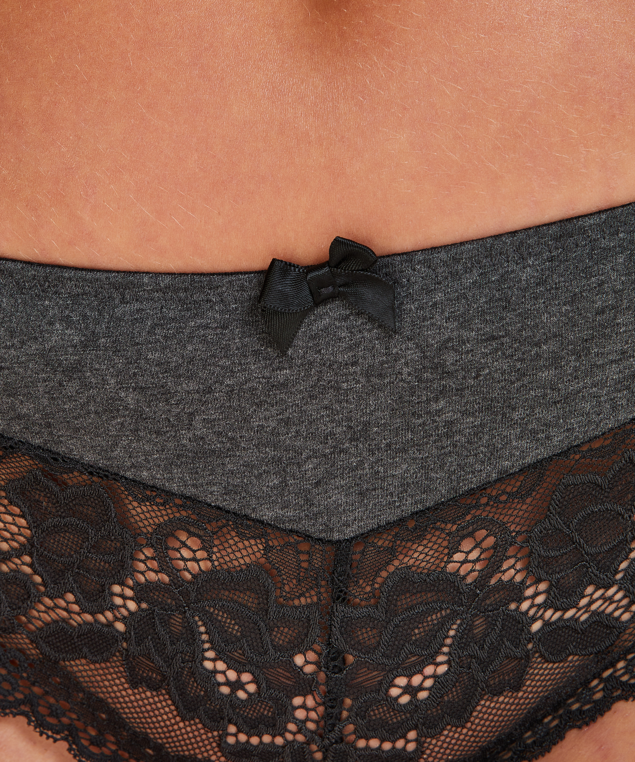 Braguita brasileña de algodón, Gris, main