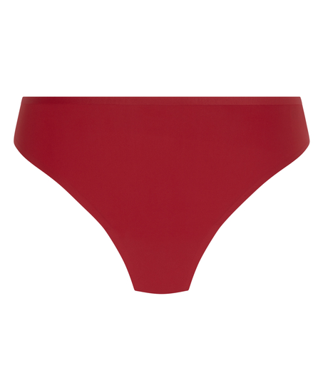 Invisible Tanga Lace Back, Rojo