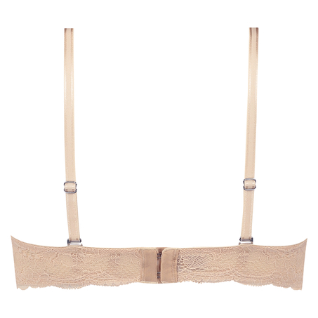 Sujetador de aros preformado sin tirantes Angie, Beige