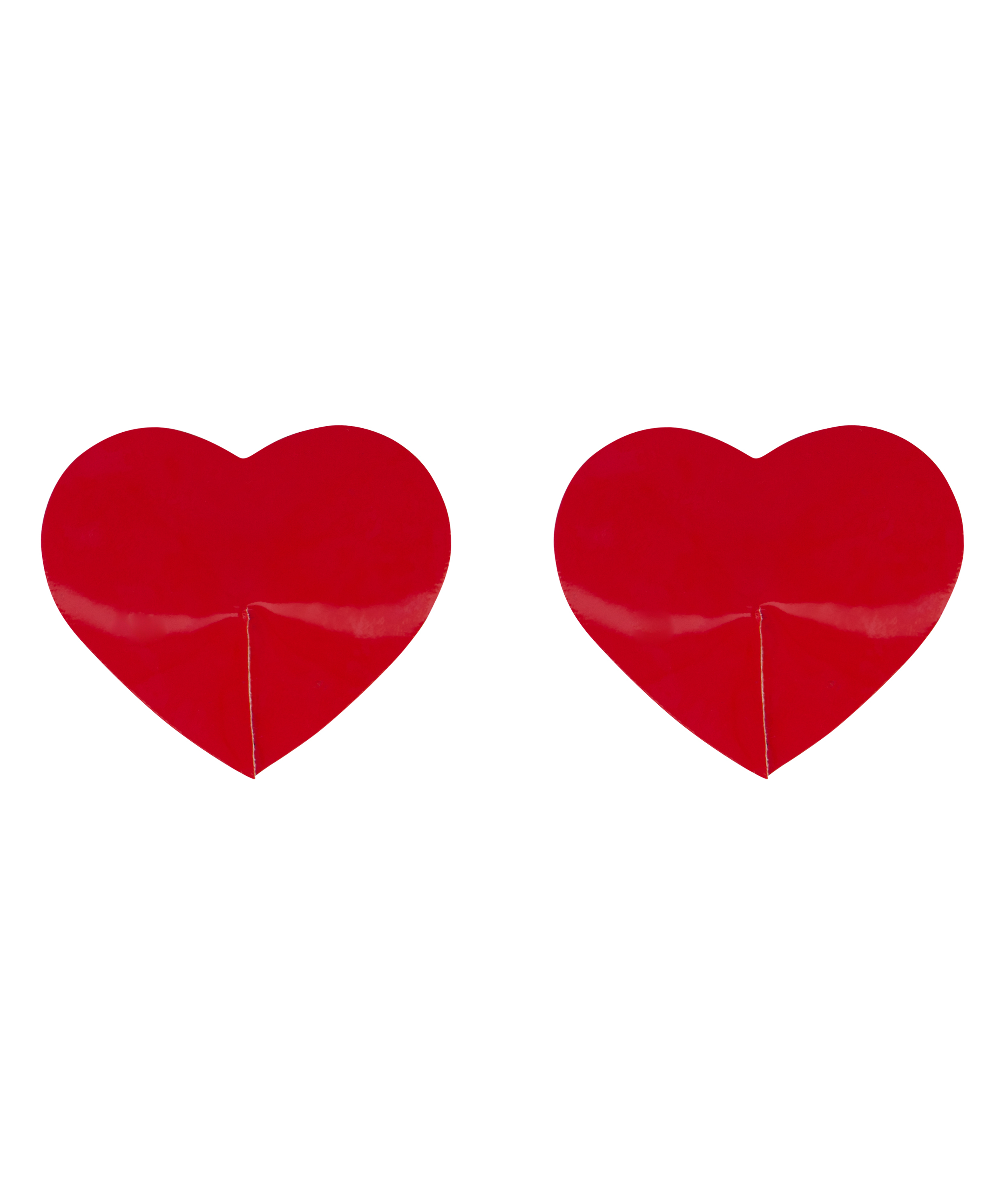 Cubrepezones brillantes, Rojo, main