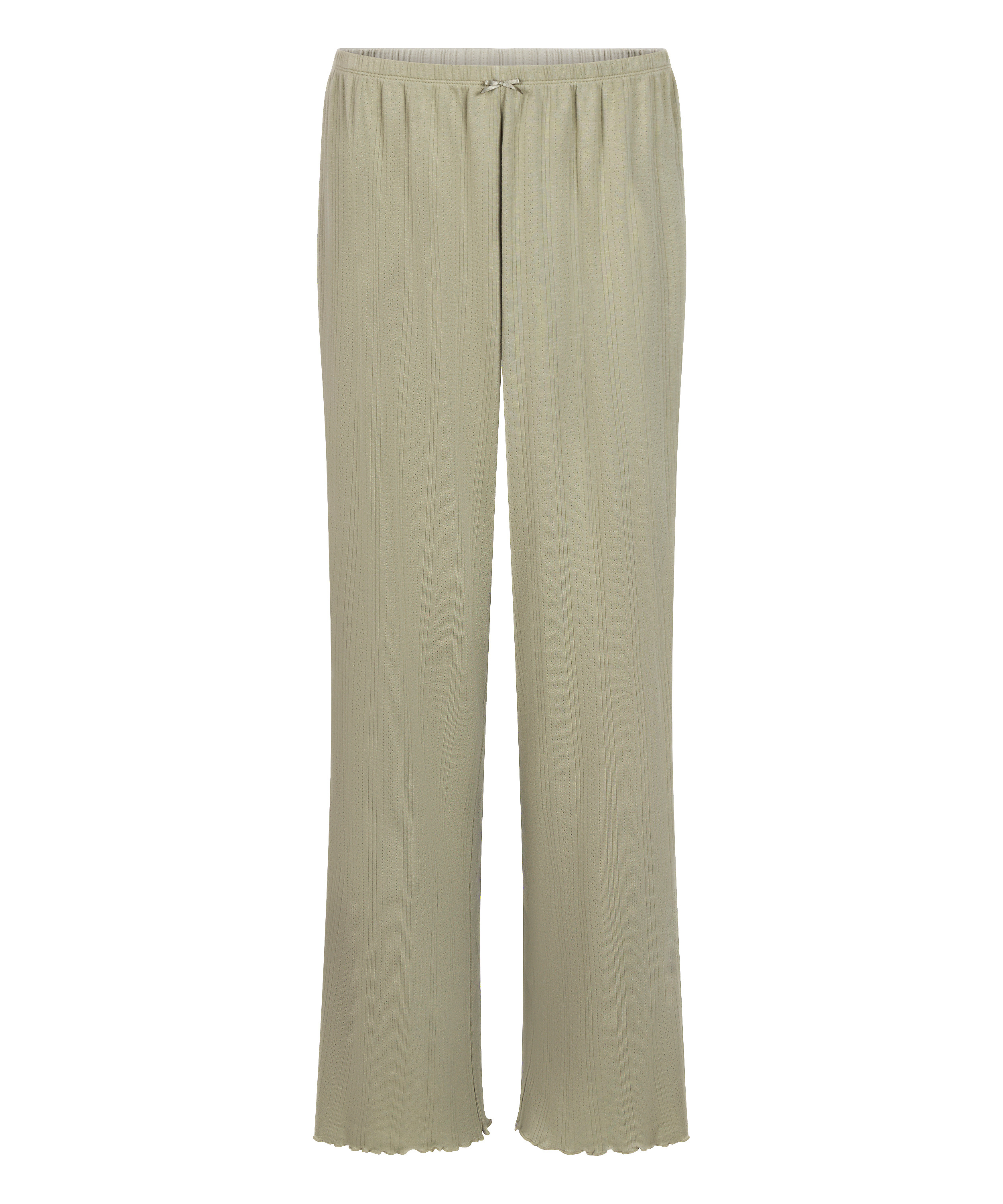 Pyjama Pant Loose Pointelle, Verde, main