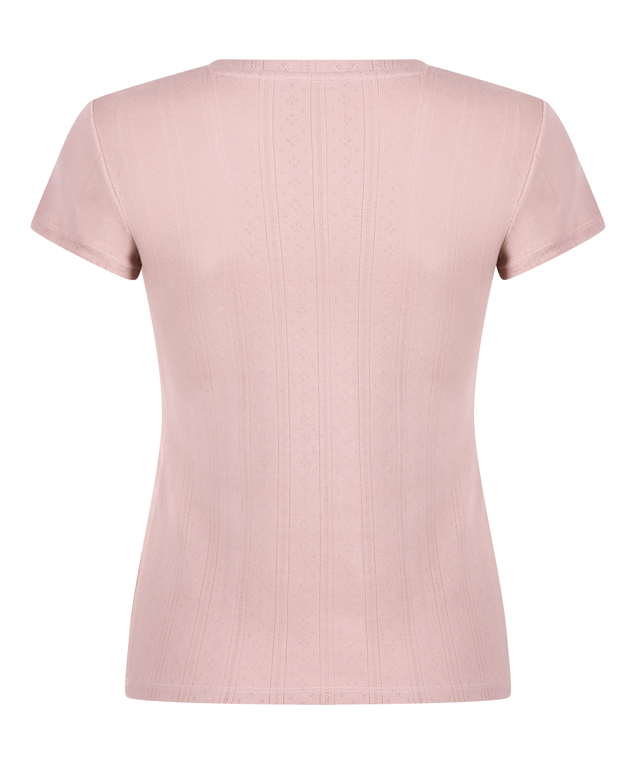 Short en pointelle, Rosa, main