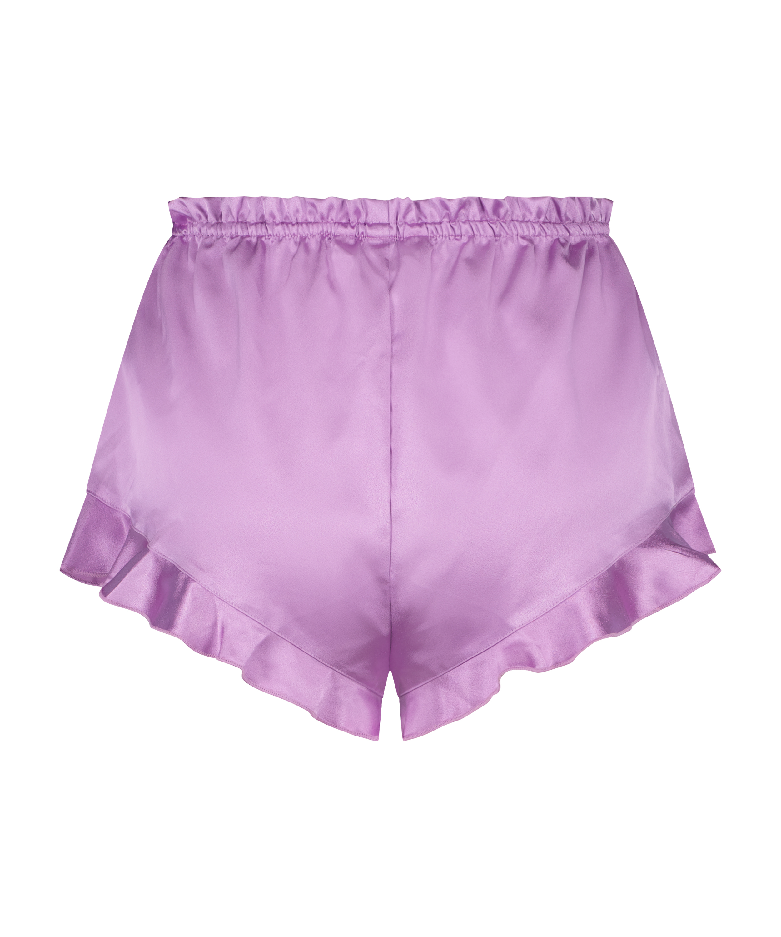 Pantalón corto de satén, Morado, main