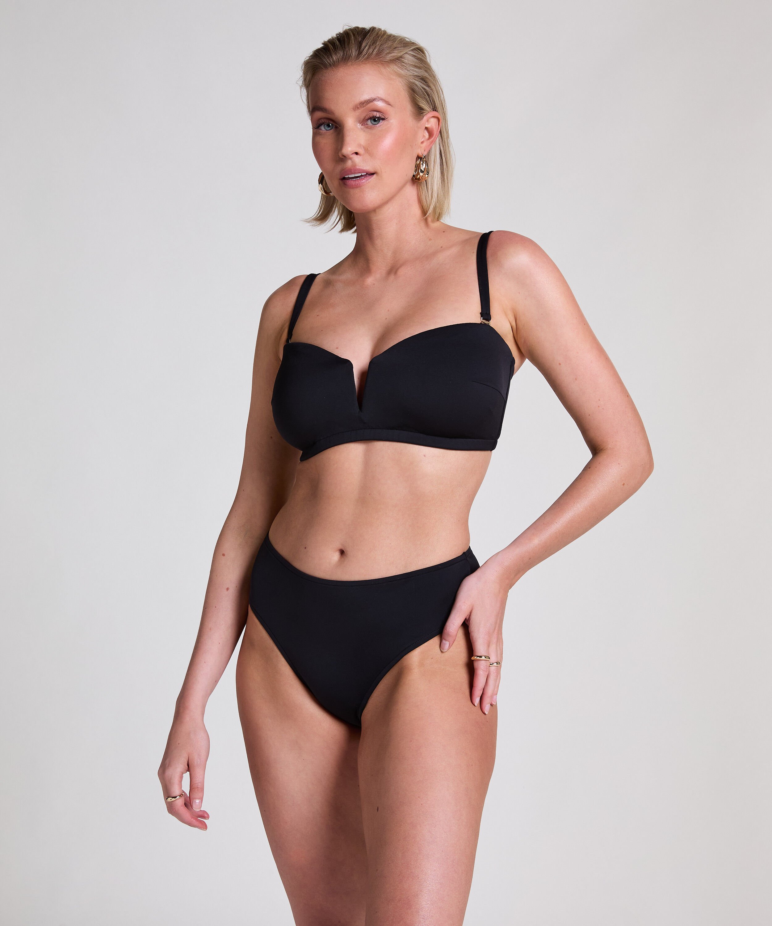 Top de bikini bandeau Neoprene