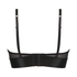 Sujetador bralette con rejilla Glossy, Negro