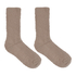 Calcetines peludos Liv, Beige