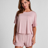 Conjunto de pijama en punto, Rosa