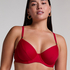 Top de bikini Luna, Rojo