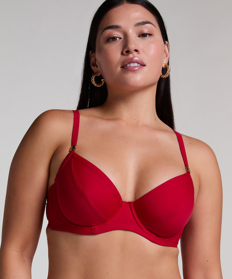 Top de bikini Luna, Rojo