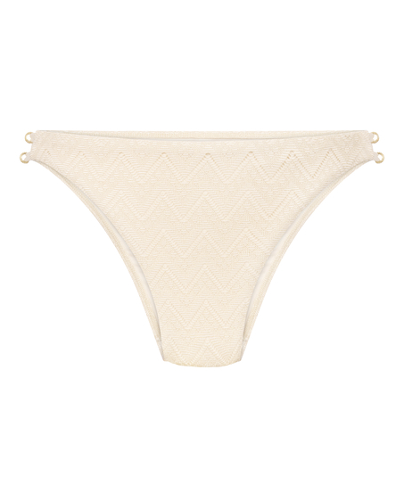 Braguita de Bikini Crochet, Blanco