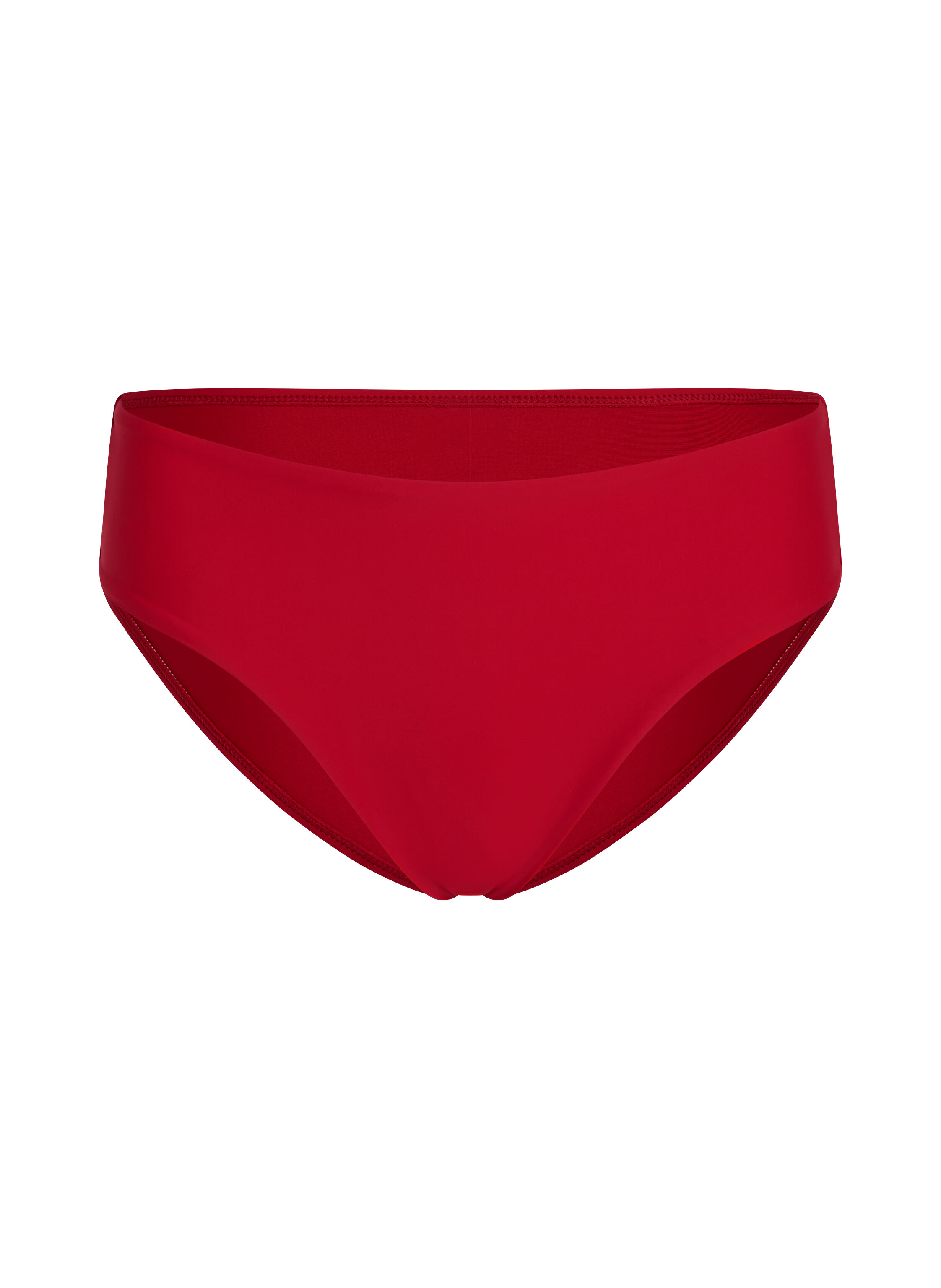 Parte inferior de bikini midi Luna Rio, Rojo