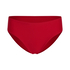 Parte inferior de bikini midi Luna Rio, Rojo