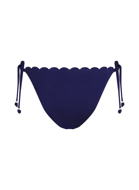 Braguita de bikini Scallop, Azul