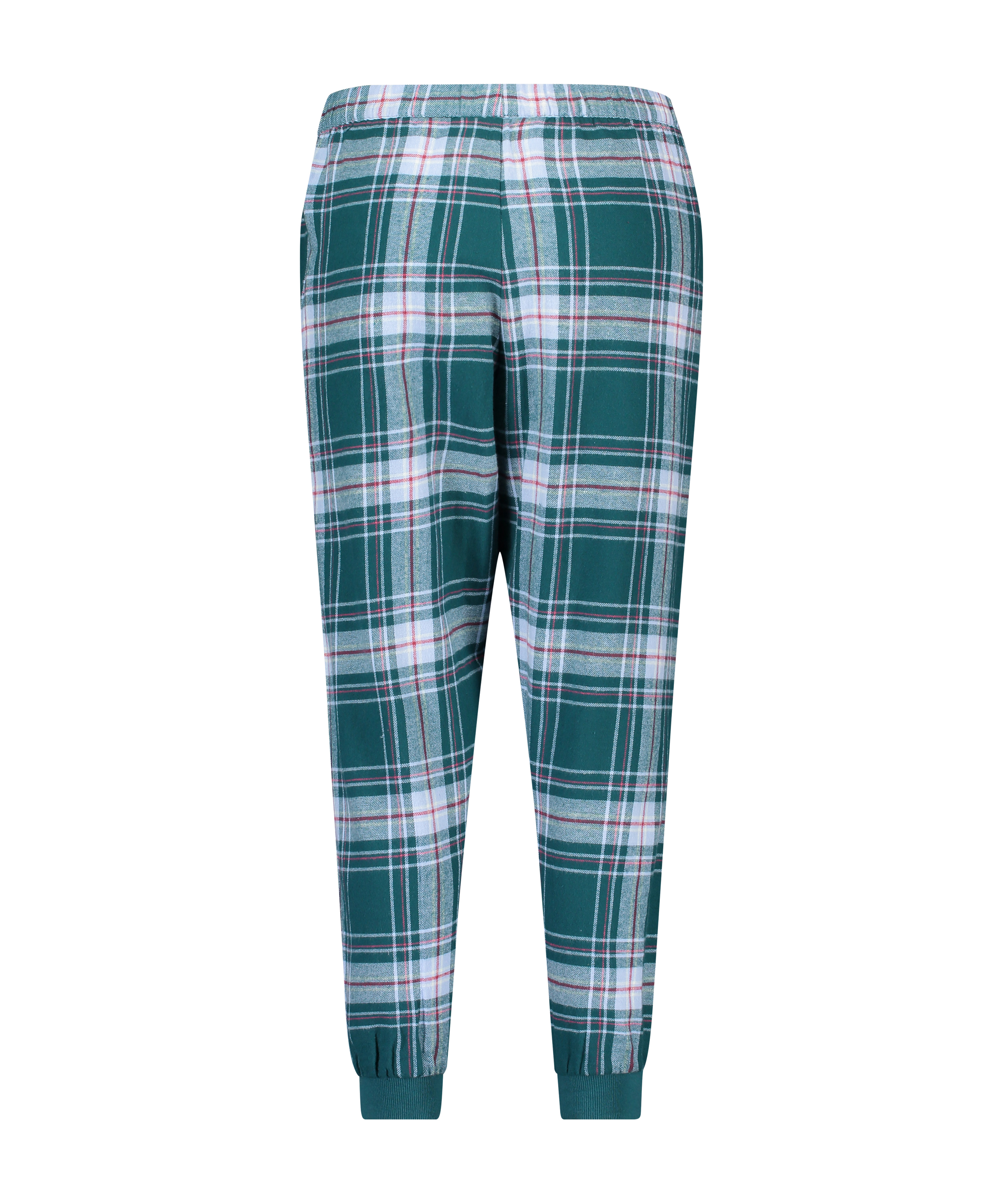 Pantal&oacute;n de pijama Petite Twill Check, Azul, main