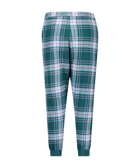 Pantal&oacute;n de pijama Petite Twill Check, Azul